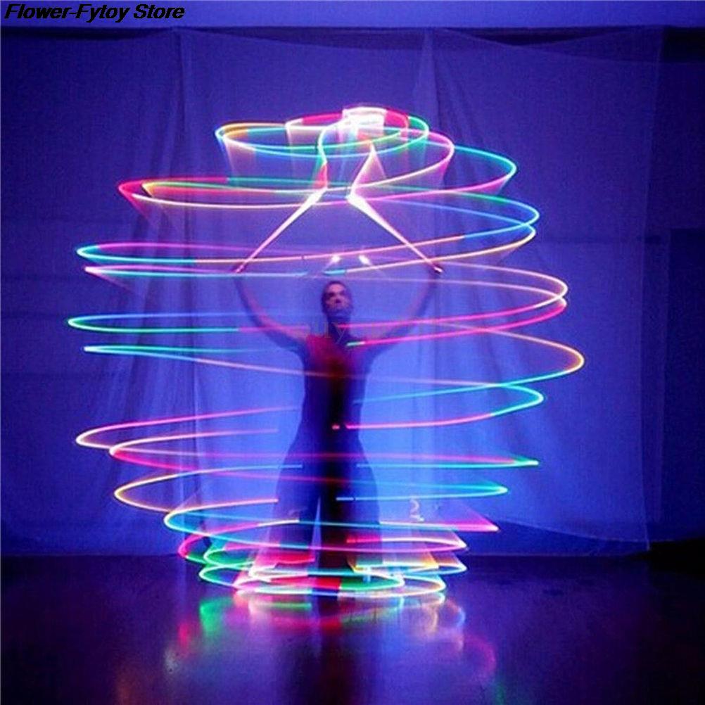 LED Thrown Balls for Belly Dance Level Hand Props For Kids Baby Play Toys Glow Bright in the Dark Toys