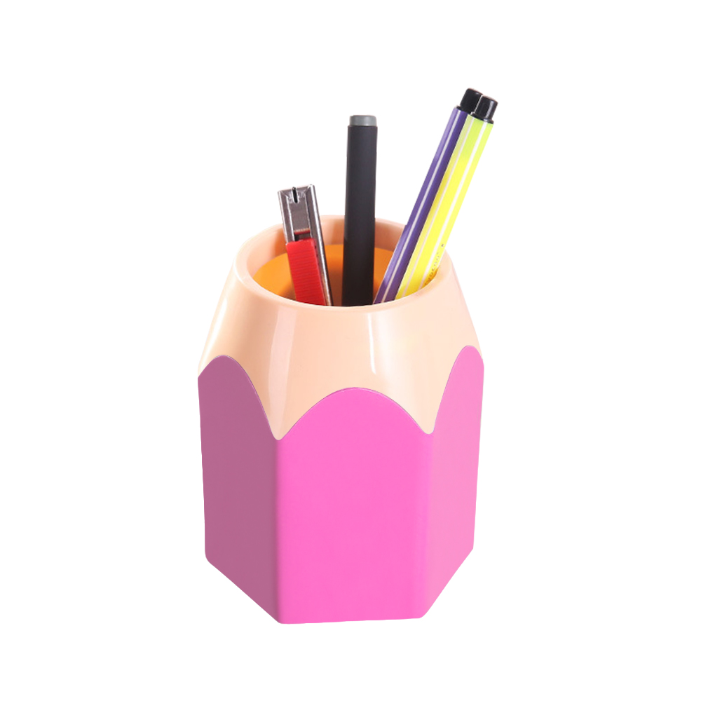 Porte-stylo multifonction, Mini boîtiers colorés, Vase multifonctions pour stylos, Pot à crayons, porte-brosse de maquillage, conteneur de bureau à la papeterie
