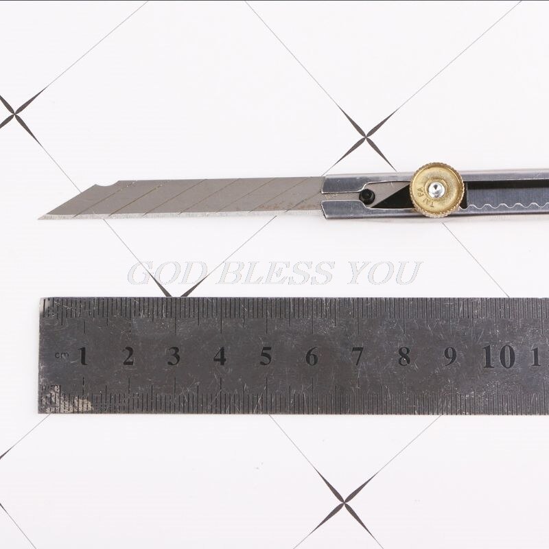 30 DegreeTip Blade Portable Auto-lock Utility Knife Paper Cutter Retractable Razor Art For Stationery Student