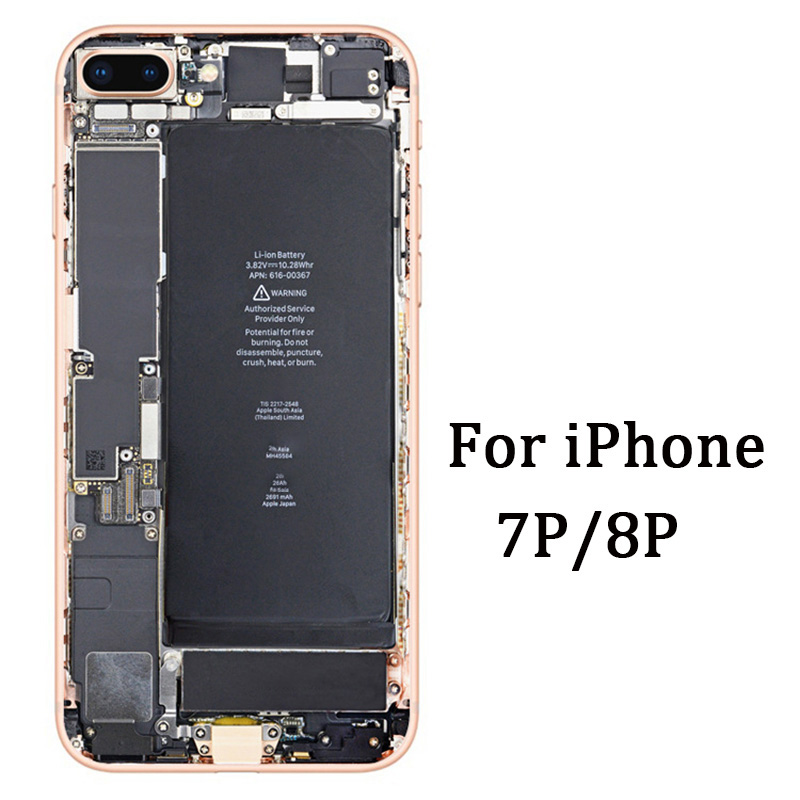 Funny Imitate Phone Repair Sticker For iPhone 6 6S 7 8 Plus Skin PVC Decal For iPhone X Xr Xs Max Durable Scratchproof Films: For iPhone 7 Plus