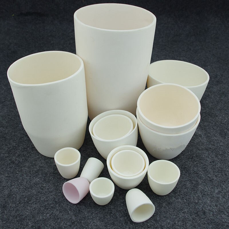 99% Alumina Crucible/Temperature 1600 degrees Corundum crucible/A variety of specifications with dimensions