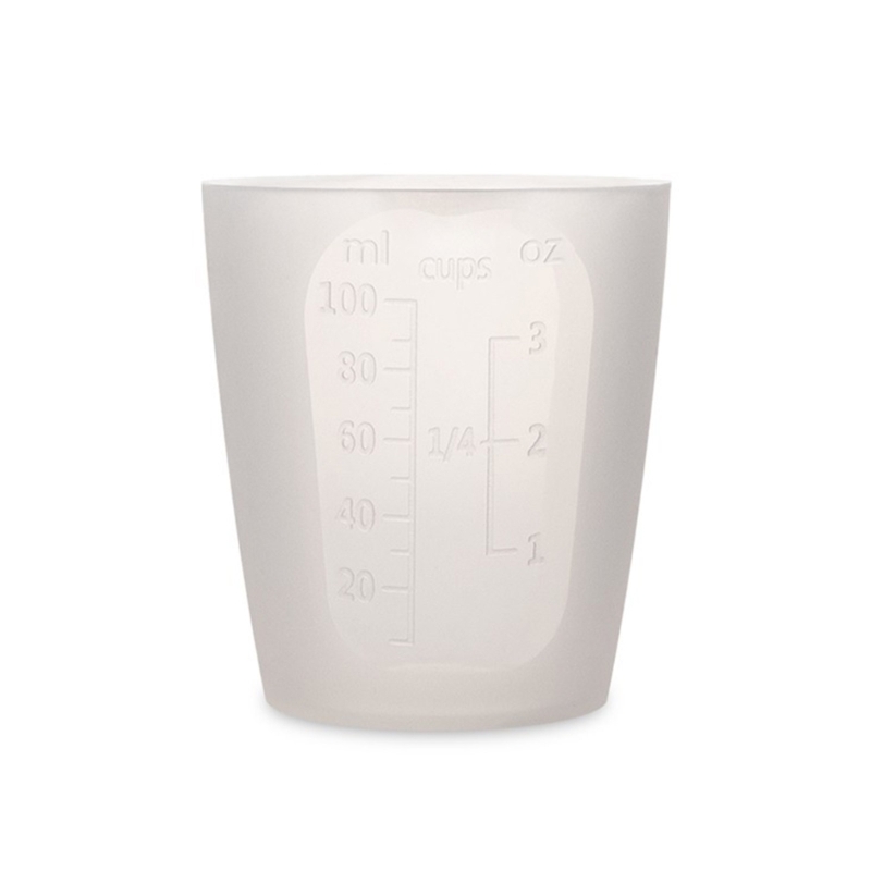 Wieder verwendbare Silikon-Messbecher Harz-Misch becher Epoxidschmuck-Gussformen Acrylfarben-Gieß becher