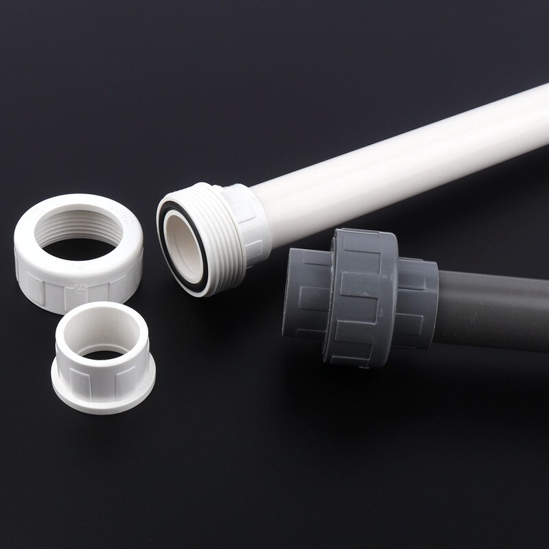 1pc O.D 20 25mm PVC Pipe Length 50cm 19" Agriculture Garden Irrigation Aquarium Fish Tank Drinking Water Tube 3 Colors Available