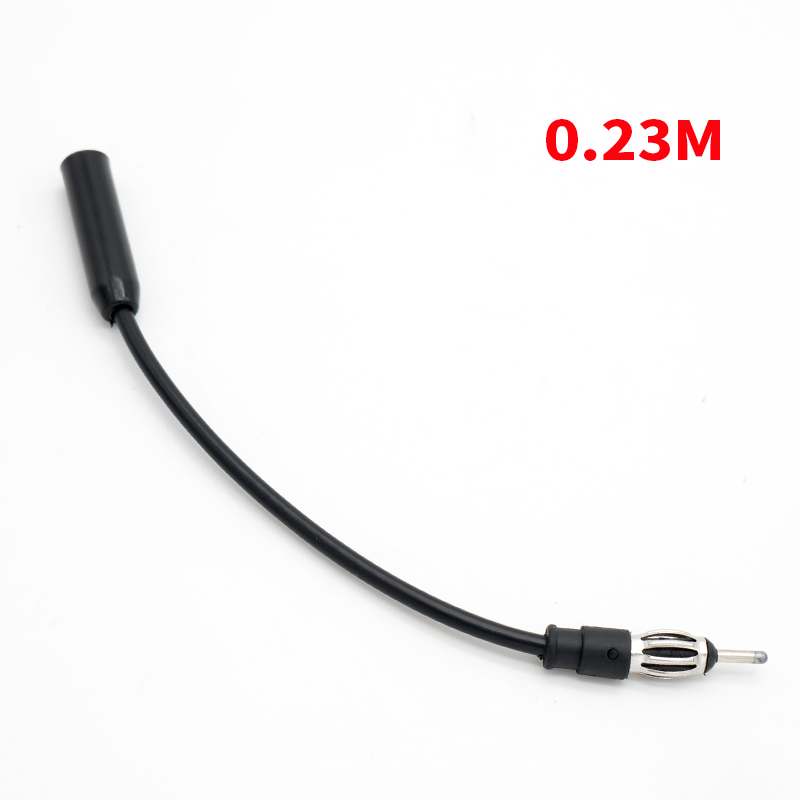 Cable de extensión de cobre puro para Radio FM, Conector de conexión Universal para reproductor de CD, DVD, 12V, 2m: Dorado