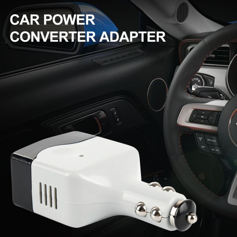 Durable DC 12/24V AC 220V Moble Car USB Outlet Power Converter Inverter Adapter Car power Shifters Auto Replacement Parts