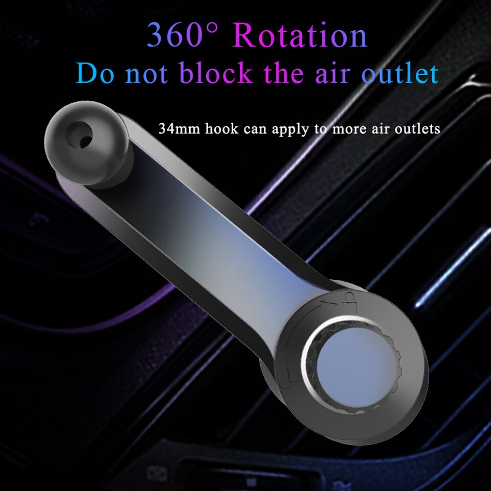 Auto Air Vent Clip 17Mm Balhoofd Voor Universele Auto Telefoon Houder Zwaartekracht Stand Beugel Magnetische Ondersteuning Mobiele Auto adapter Houder