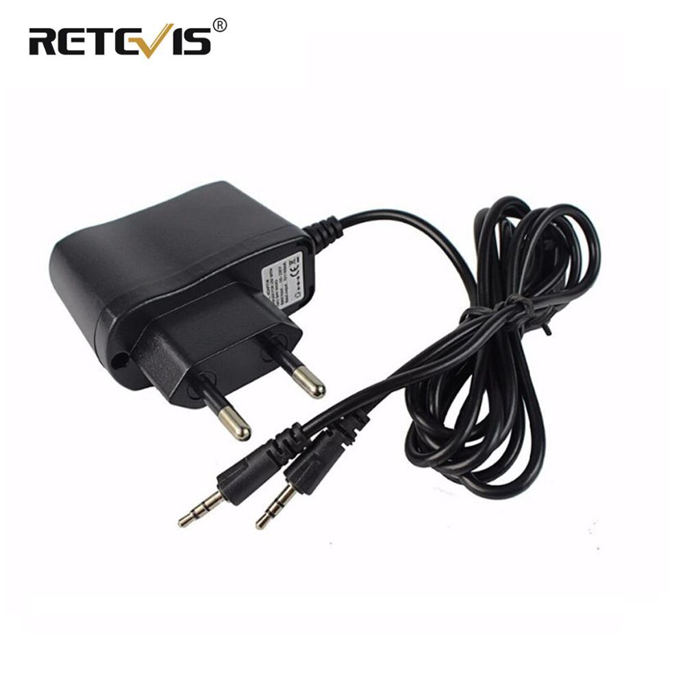 Originele 2 in 1 RT388 Adapter Oplader Voor Retevis RT-388 Ingang 110-240V Uitgang 5V 1A Walkie talkie Lader J7027C