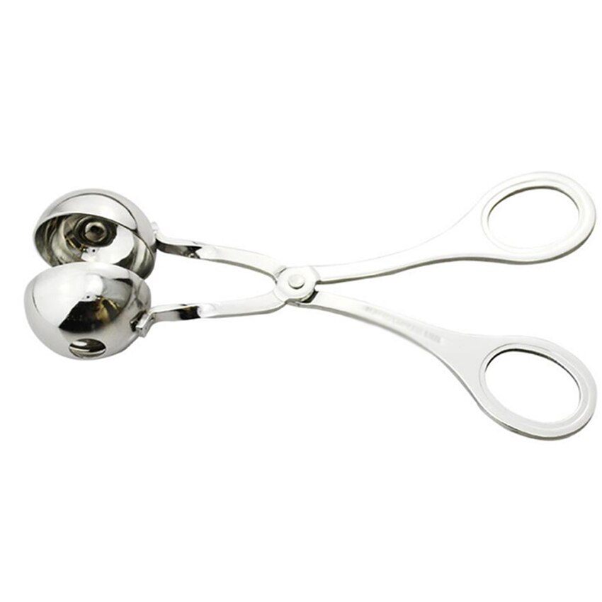 TURDOS de acero inoxidable conveniente fabricante de albóndigas de relleno Clip de albóndigas DIY carne de pescado bola de arroz de casa máquina de bolas de comida