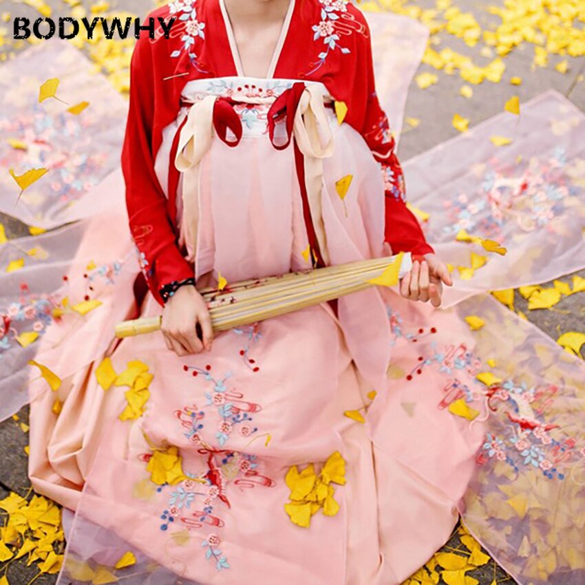 Hanfu vestido de disfraz chino antiguo Koi ropa tradicional para mujeres de hadas estilo Festival diario trajes danza