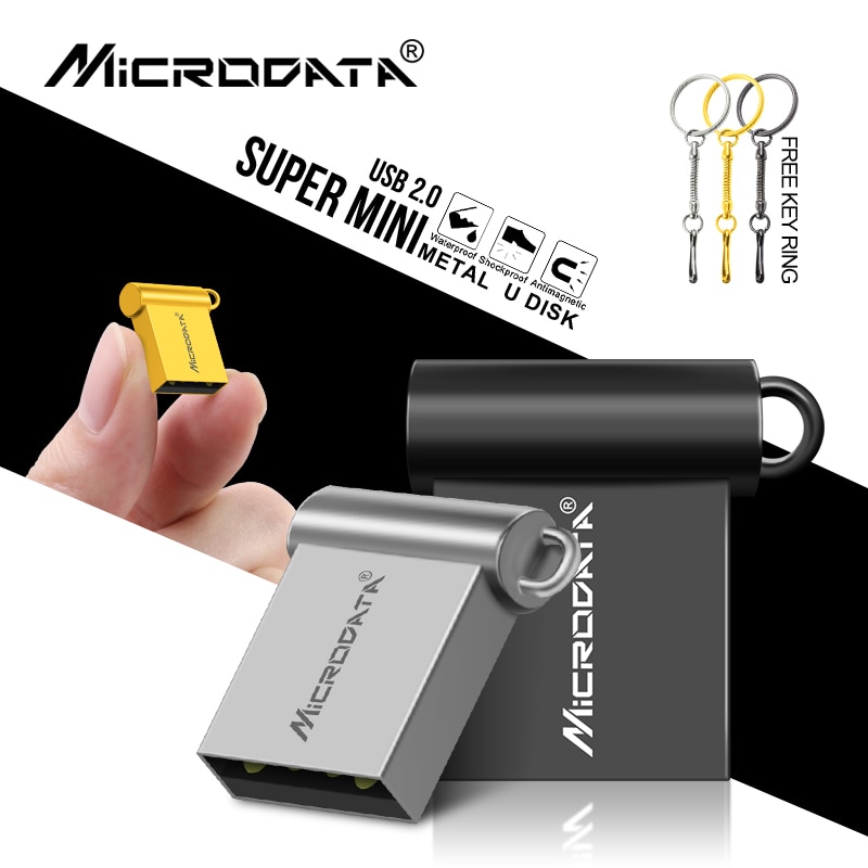 Nueva unidad flash usb 64gb 8gb 16gb 32gb Super mini pen drive pequeña memoria pendrive Dispositivo de almacenamiento a prueba de agua