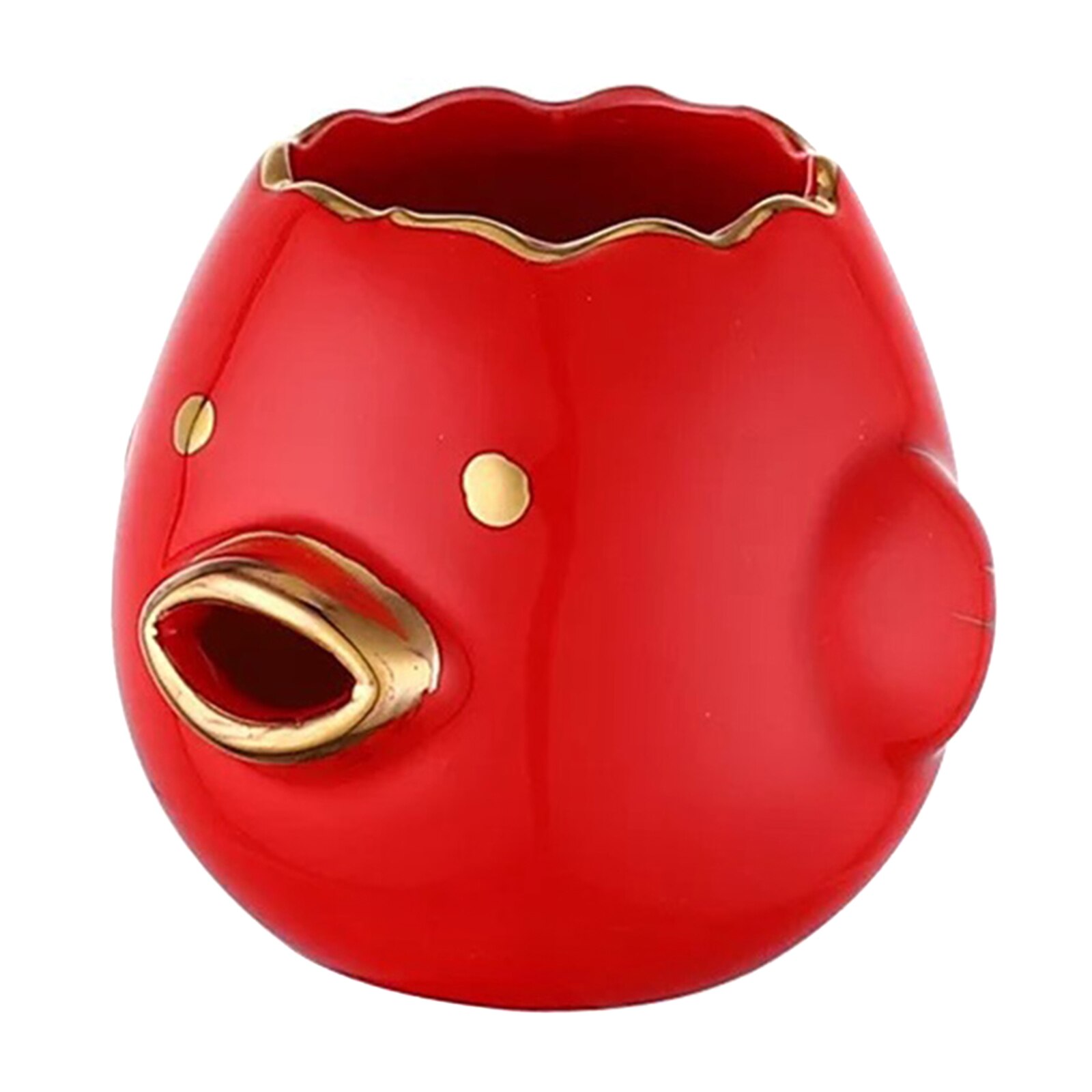 Egg Separator Ceramic Egg Yolk White Separator Cute Egg Yolk Separator Cartoon Cute Automatic Separation Kitchen Gadgets UND: Red B