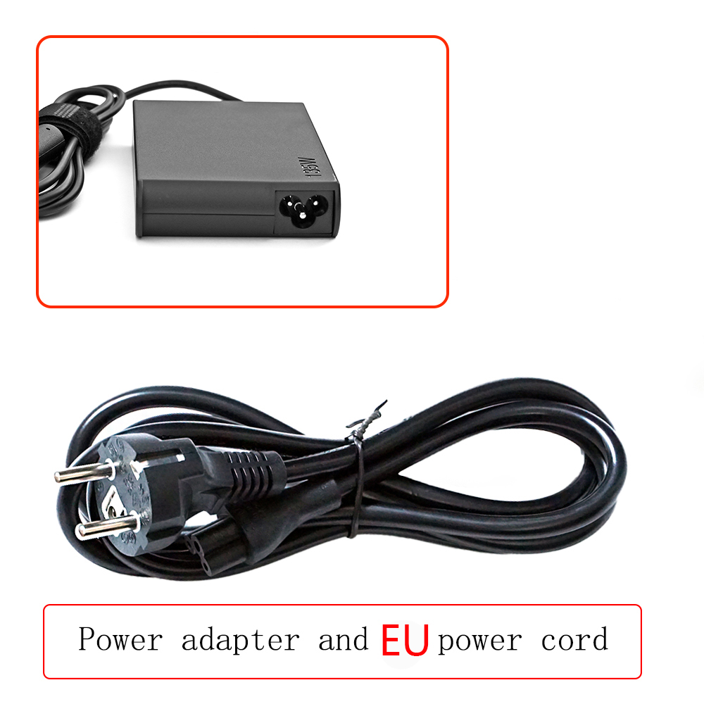 Charger 135W 20V 6.75A USB-C Laptop Adapter for Lenovo ThinkPad P51 P52 S5 R720 Y700 Y50-70 ADL135SCC3A Power Supply: Orange