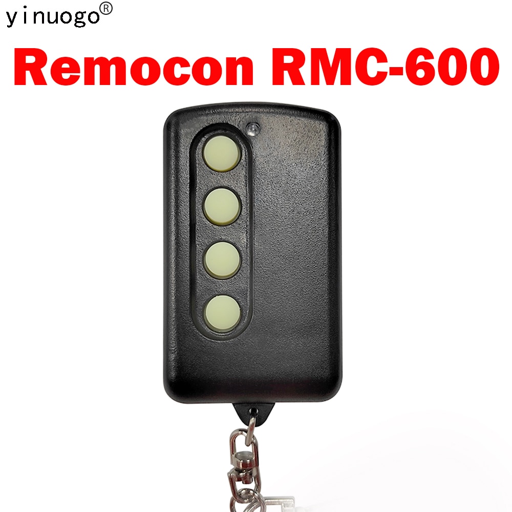 Remocon-mando a distancia para puerta de garaje, transmisor de mano con frecuencia ajustable, RMC600, RMC-600, 280mhz-500mhz