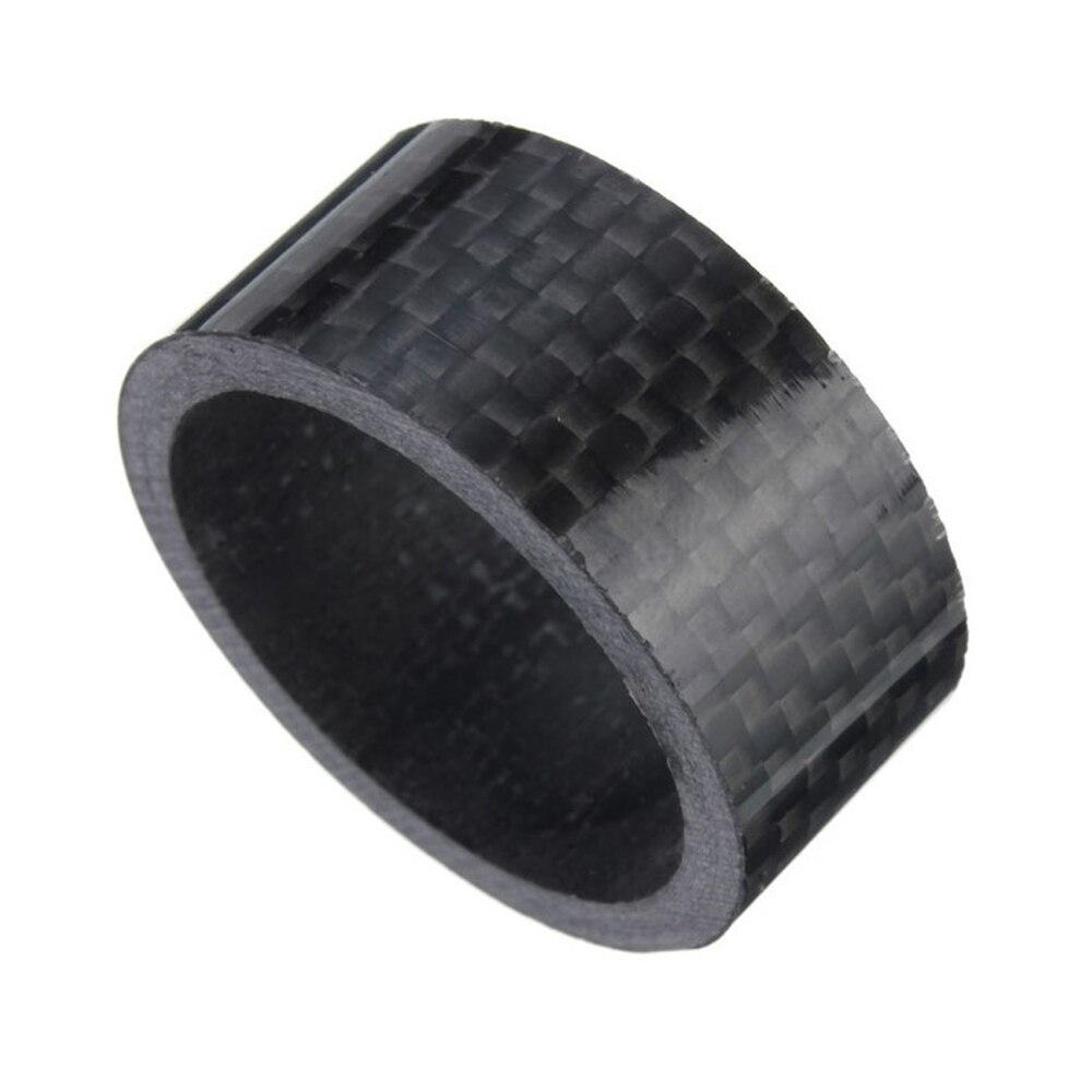 Bicycle handlebar spacers carbon spacer for fork stem 3/5/10/15/20mm diameter 28.6mm carbon headset spacer washer bike parts: 15mm