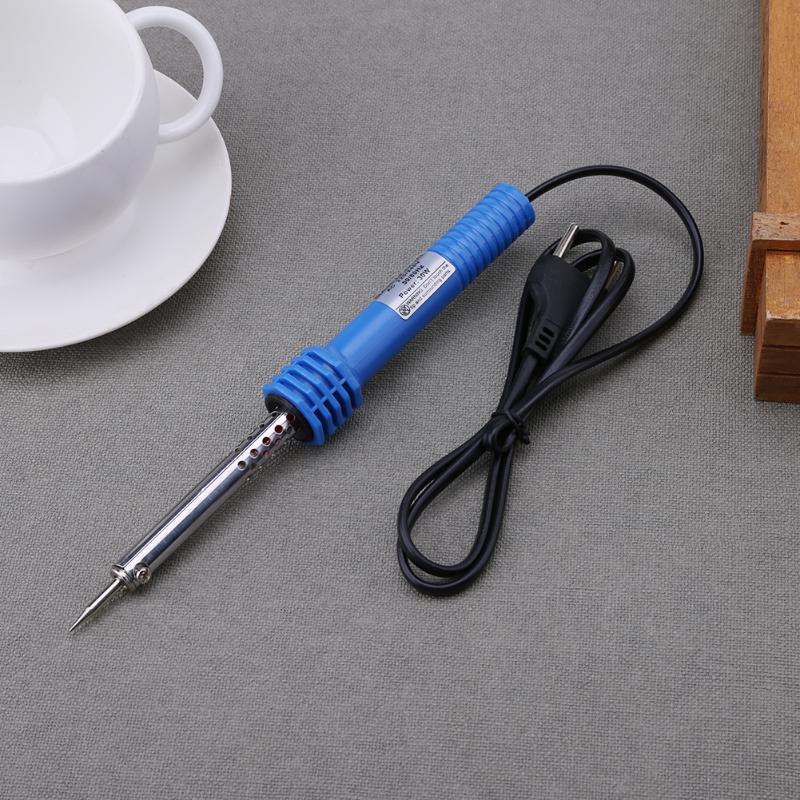 Prise ue Portable Mini 220V 30W température réglable électrique fer à souder stylo poignée poste de soudure soudure réparation outil à main