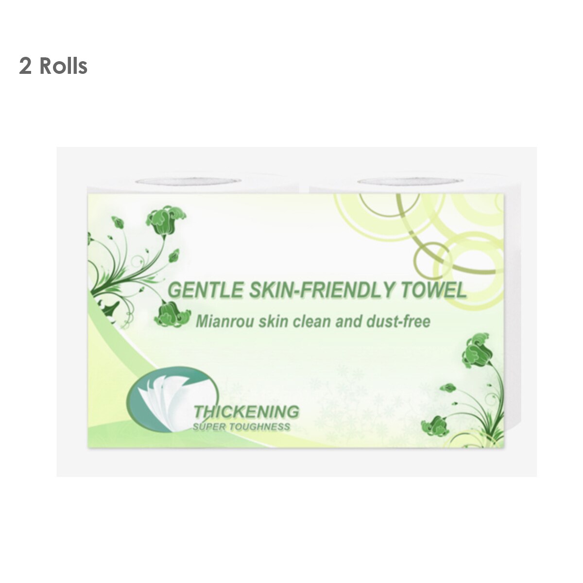 Home Bath Paper Bath Toilet Roll Paper Toilet Paper White Toilet Paper Toilet Roll Tissue Roll 12 Roll 4Ply Paper Towels Tissue: 2 Roll