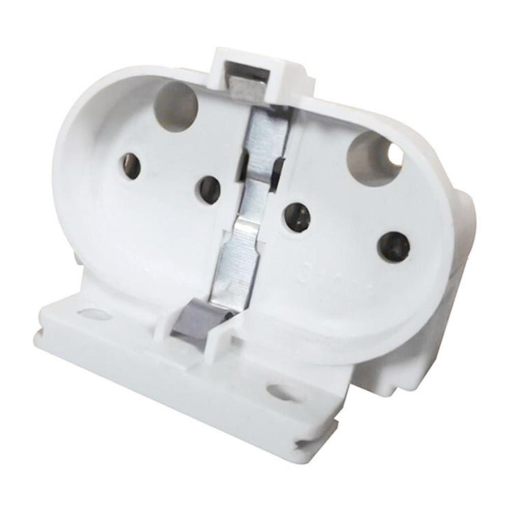 Socket Adapter 2 A 4 Pin Home Lamp Base 2G11 Tube 250 V White Heat Resistant Durable Light Holder Connector Easy Install