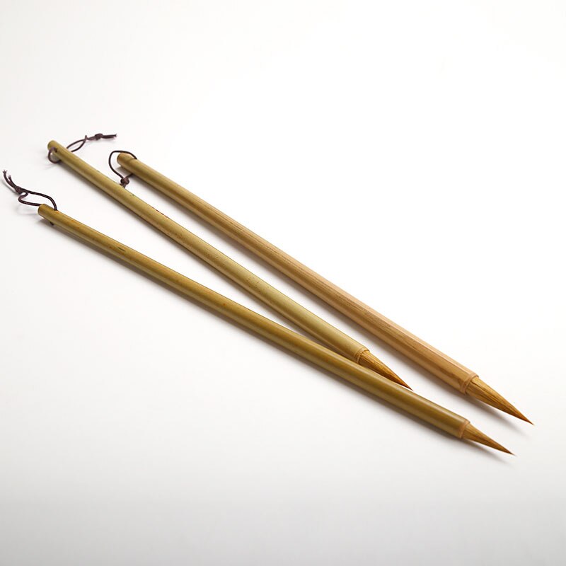 1piece Practice Chinese Calligraphy Writing Brush Pen Xiaokai Chinese Painting Brush Pen Weasel Hair Chinese Study Supplies