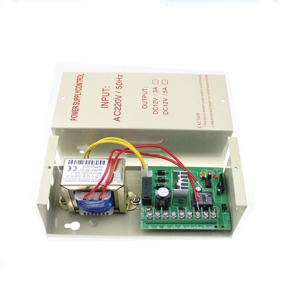 Access Control Power Supply Transformer Door Supplier Adapter Covertor System Machine DC 12V 3A 5A AC 110~240V