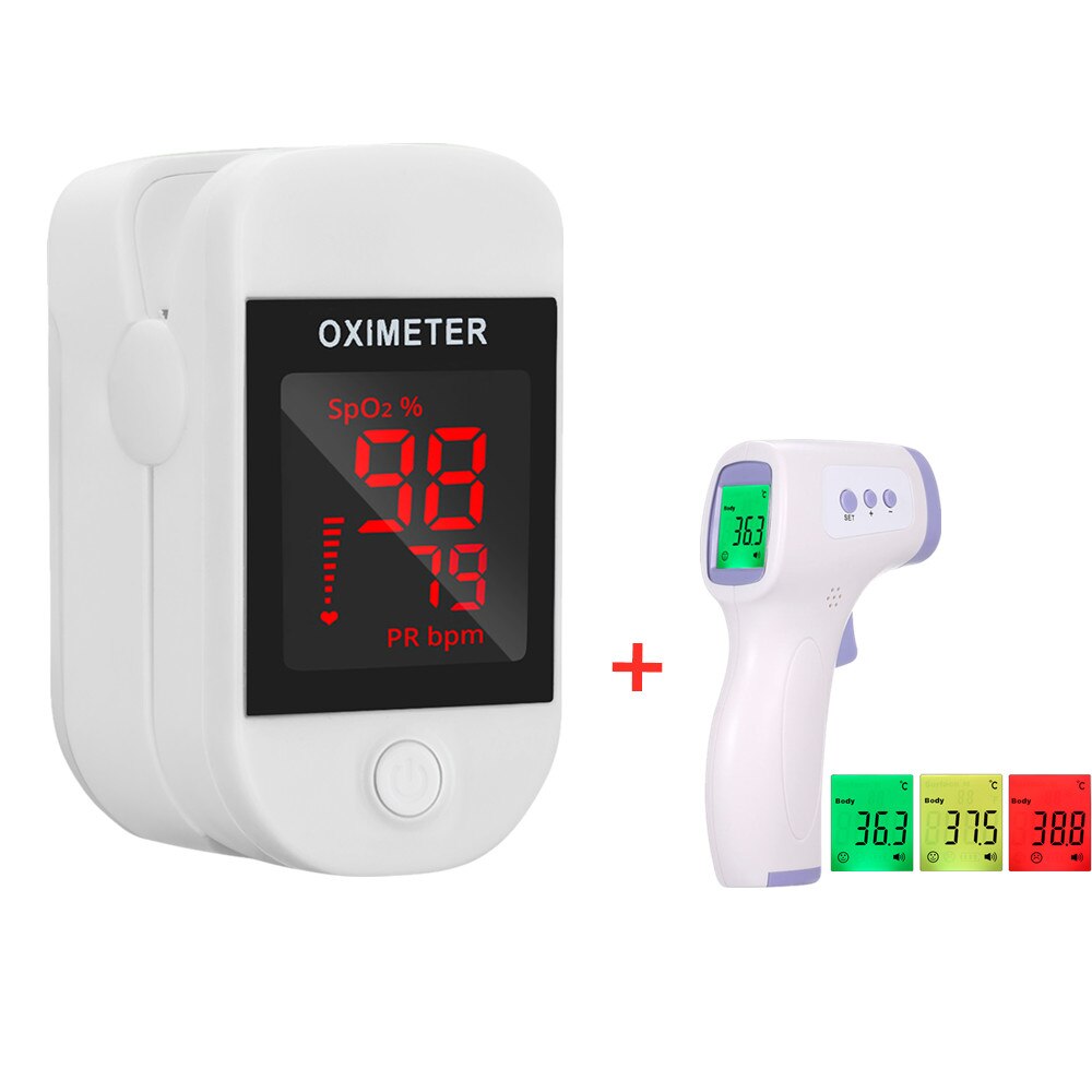 Digital finger pulsoximeter oled blod syre hjärtfrekvens hälso diagnostisk övervakningsverktyg pulsoximeter napalcowy pulsoksymetr: Md1997 och  md1349