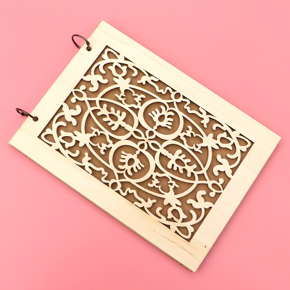 1PC Wedding Guestbook Hollow-out Guest Sign-in Book Craft Notebook for Proposal Wedding: Picture 1
