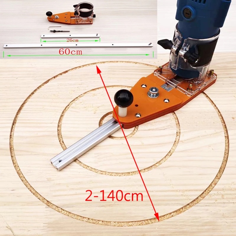 Milling Circle Trimming Machine Circle Cutting Jig Simple Operate Balance Board