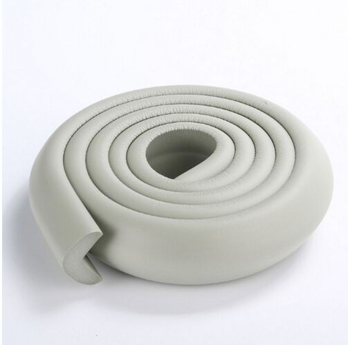 Edge &amp; Corner Guards 2M de longitud ángulo forma Escritorio de espuma esquina edgeBaby Kid escritorio estante niños borde cojines Protector: Gray