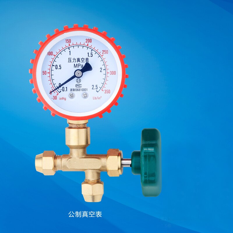 Aircondition kølemiddel gauge kølemiddel påfyldningsslange manometer  r22/r410a kølemiddel bærbart reparationsværktøj