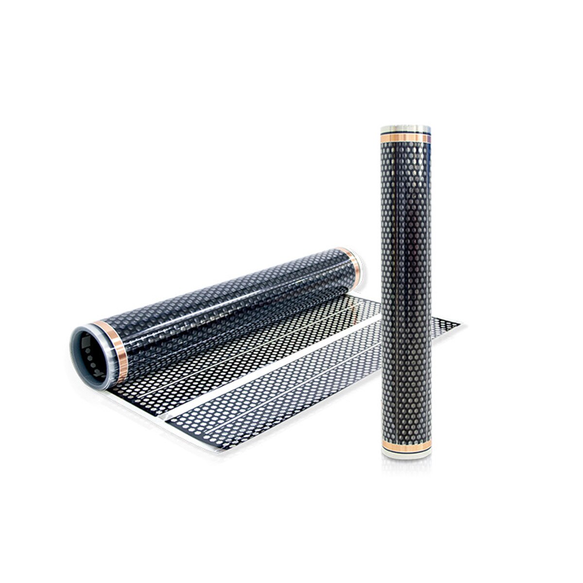 220V 75cm Width Healthy Floor Heating Infrared Underfloor Heating Carbon Film Heater Electric Floor Warming Mat for Living Room