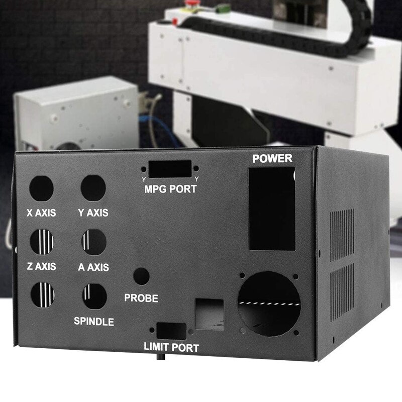 NCB02 Cnc Control Box, Cnc Control Box Lege Shell, Ijzer Cnc Router Graveermachine Schakelkast Shell, eenvoudige Installatie