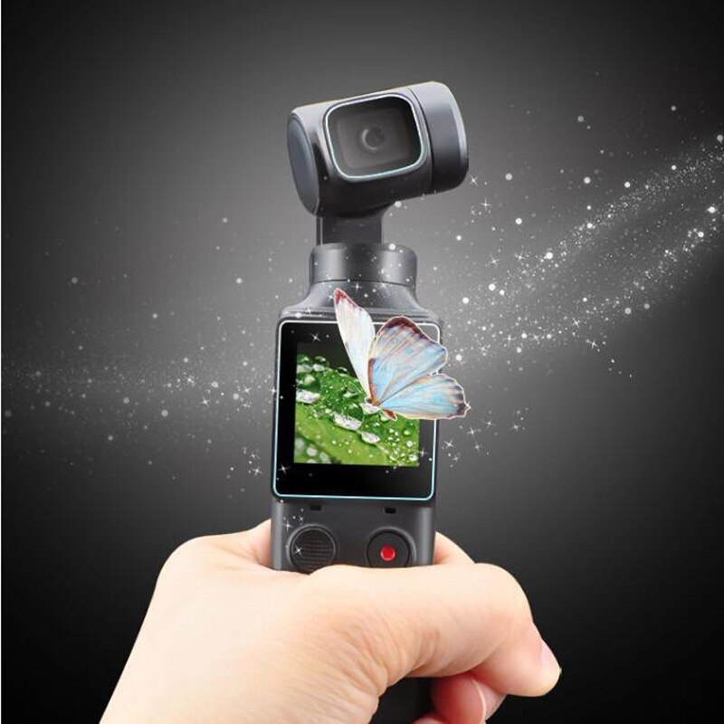 Tempered Glass Screen Protector Cover For FIMI PALM Handheld Gimbal Pocket Camera Lens LCD Screen Protection Film Case Accessory