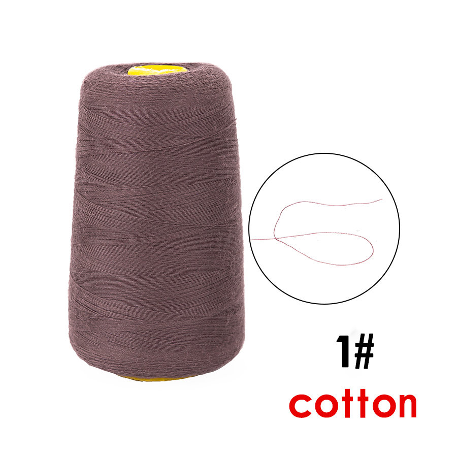 Hair Injection Machine Wig Tools Cotton Nylon Hair Wire Weaving Thread Sewing In Hair Wig Accessories Caps Hair Extension Tools: 1-cotton