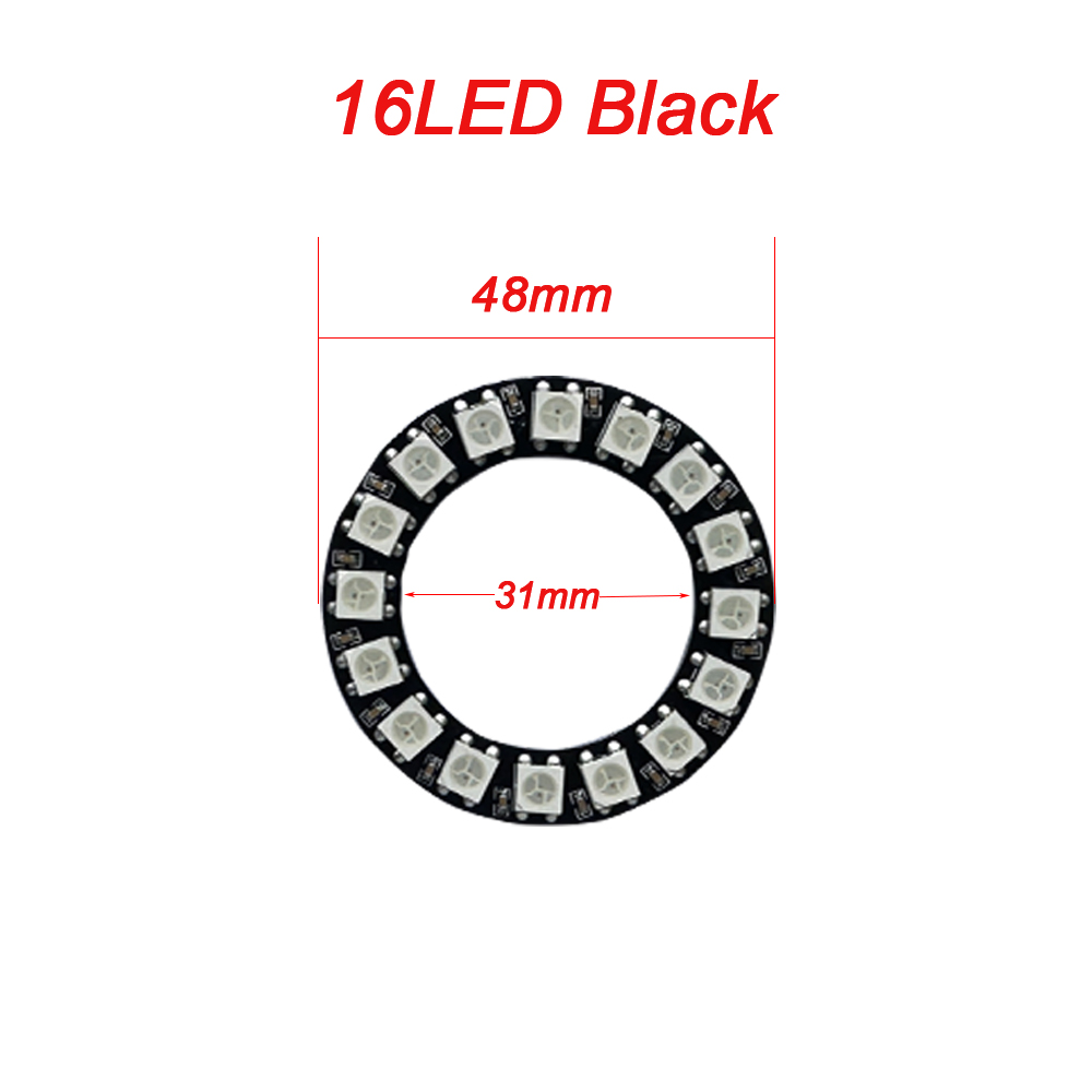 WS2812B Addressable Led Pixel Ring 8/16/24/35/45/6... – Grandado