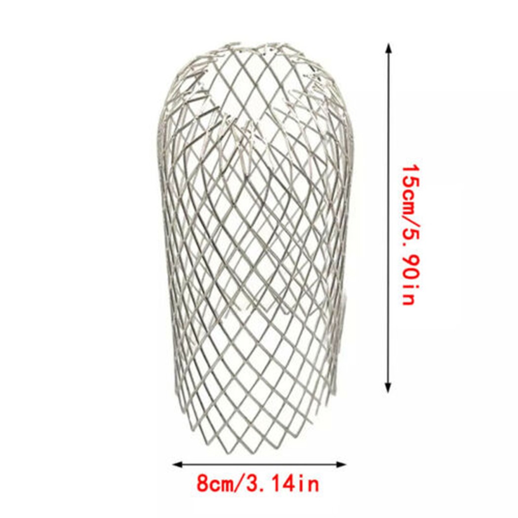 4PCS Metal Mesh Gutter Leaf Debris Trap Guard Drain Pipe Cover Downpipe Aluminum Home Outdoor Drainage Accessories