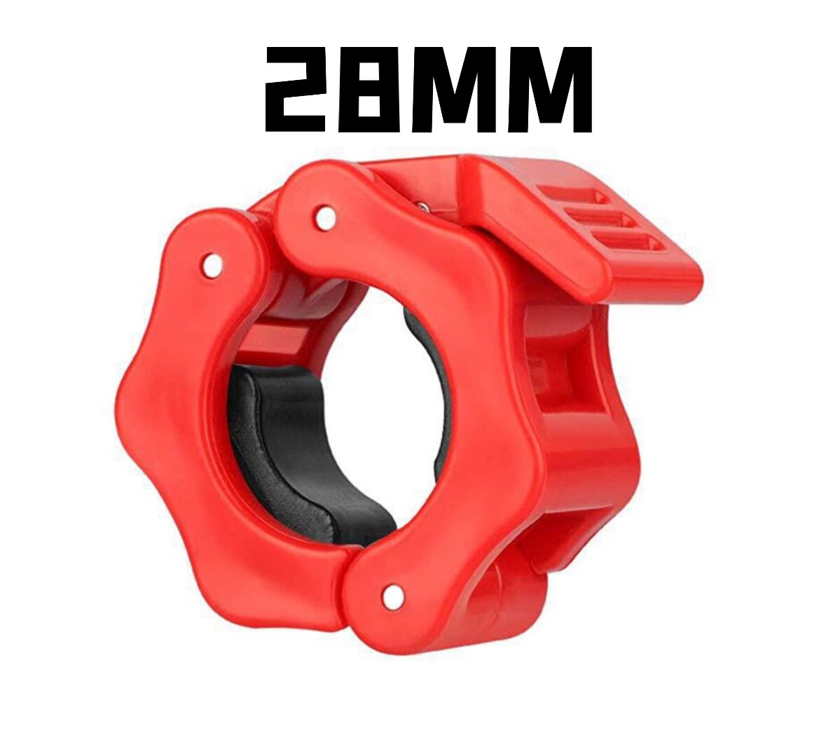 25mm 28mm 30mm Spinlock Kragen Barbell Kragen Schloss Dumbell Clips Clamp gewichtheben Bar Turnhalle Hantel Fitness körper Gebäude: E