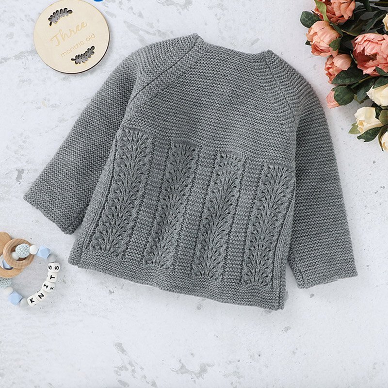 Toddler Newborn Girl Sweater Knitted Casual Knitted Boy Girl Sweaters 0-24 Months Bebes Winter Autumn Clothing Outfits