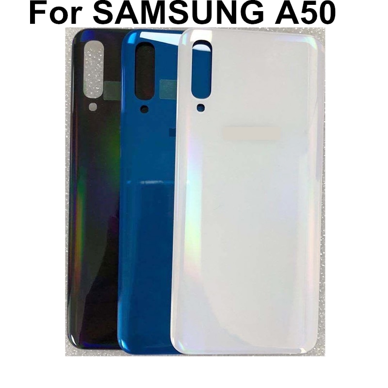 Battery Cover Terug Glas Voor Samsung Galaxy A50 Batterij Cover A50 Case A50 A505 A505F Achter Deur Behuizing Glass Panel vervanging