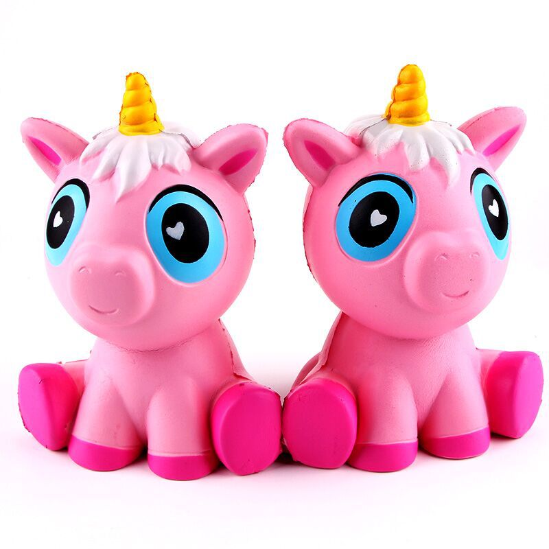 Gigante Unicorno Bambola Squishy lentamente sale Pegasus giocattolo del telefono mobile con decompressione allevia lo stress sollievo: unicorn 1pcs