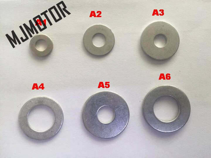 10x Schwarz Aluminium Verkleidung Bolzen M6 X 16mm