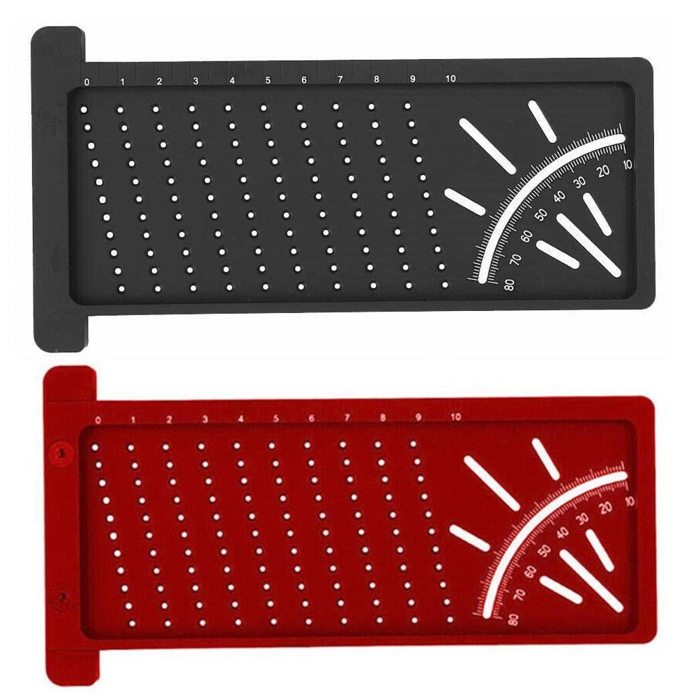 Puuseppä kulmamittaus puuntyöstö toimenpide työkalu mittari viivaimet t-tyyppi 100mm p1 u 6