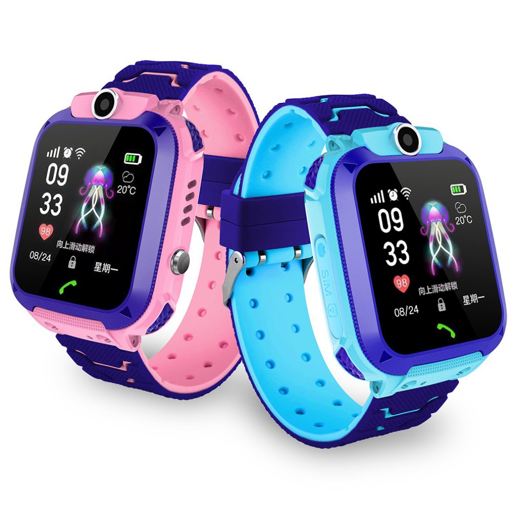 Waterdichte Q12 Smart Horloge Multifunctionele Kinderen Digitale Horloge Baby Horloge Telefoon Voor Ios Voor Android Kids Toy