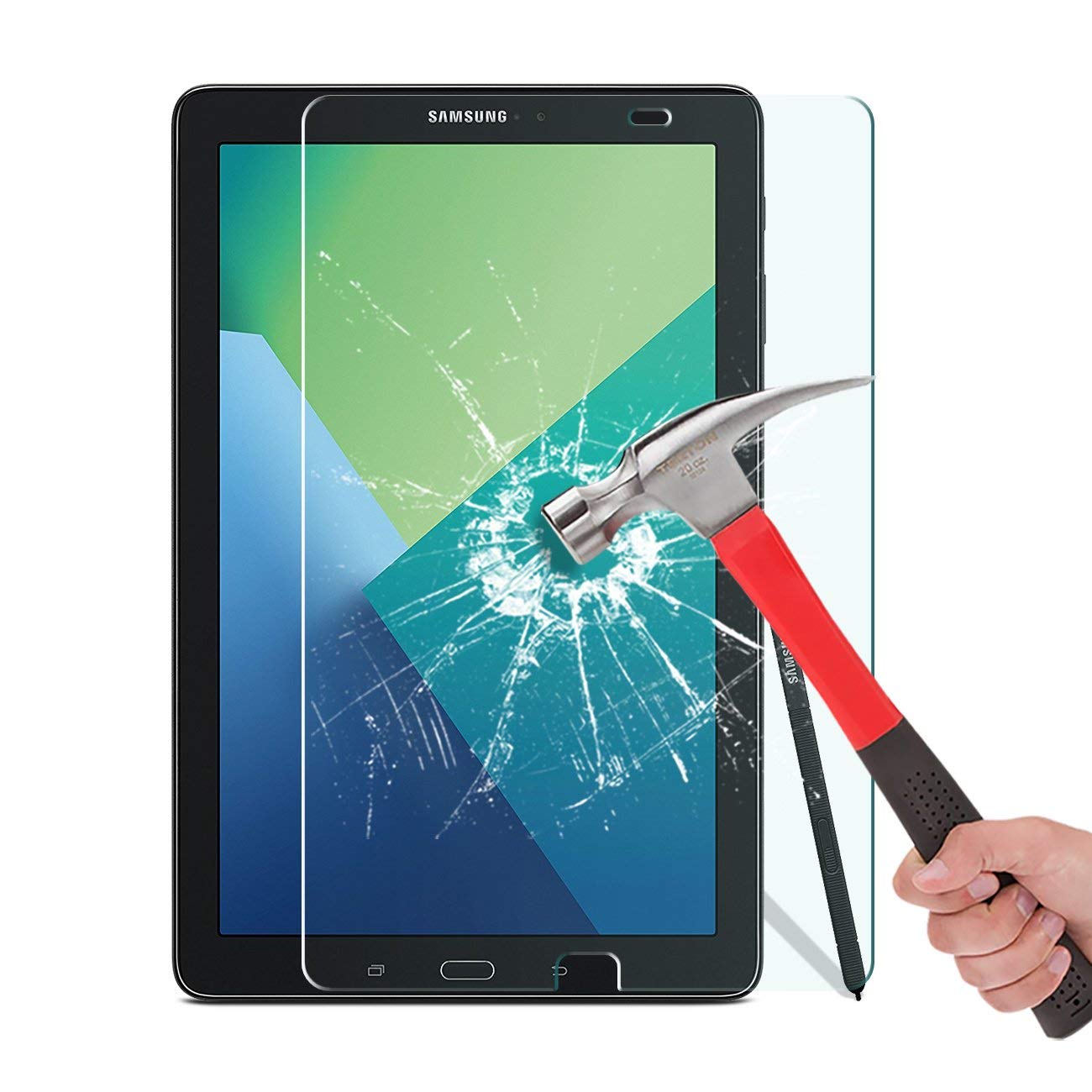 Protector de vidrio templado para tableta, película protectora de pantalla de 10,1 pulgadas para BQ Aquaris M10