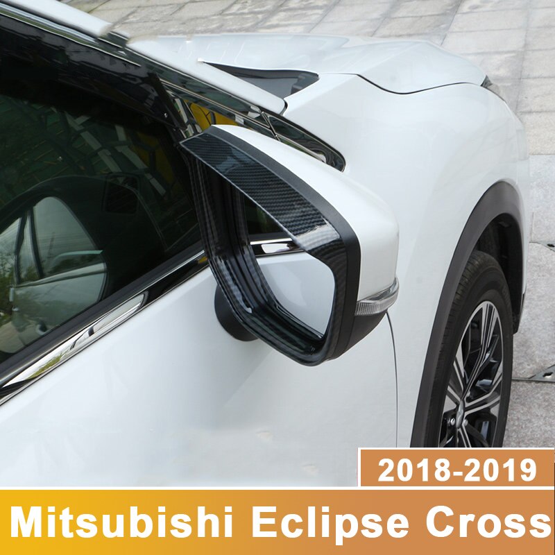 Auto Achteruitkijkspiegel Rain Shade Regenbestendig Blades Terug Spiegel Wenkbrauw Regenhoes Voor Mitsubishi Eclipse Cross Accessorie