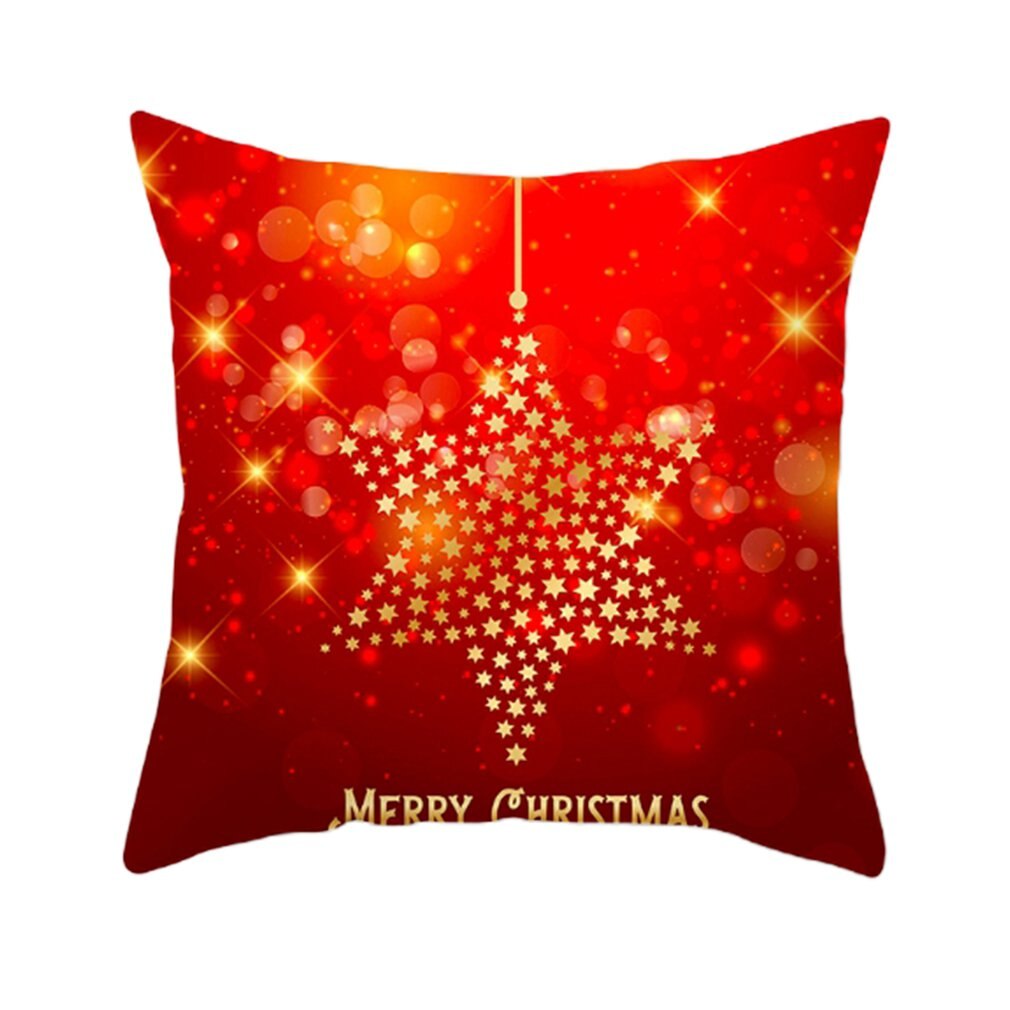 Weihnachten Kissen Fall Mit Schöne Muster Weihnachten Kissen Sofa Kissen Fall Schlafzimmer Dekoration Kissen Kissen Fall: 2