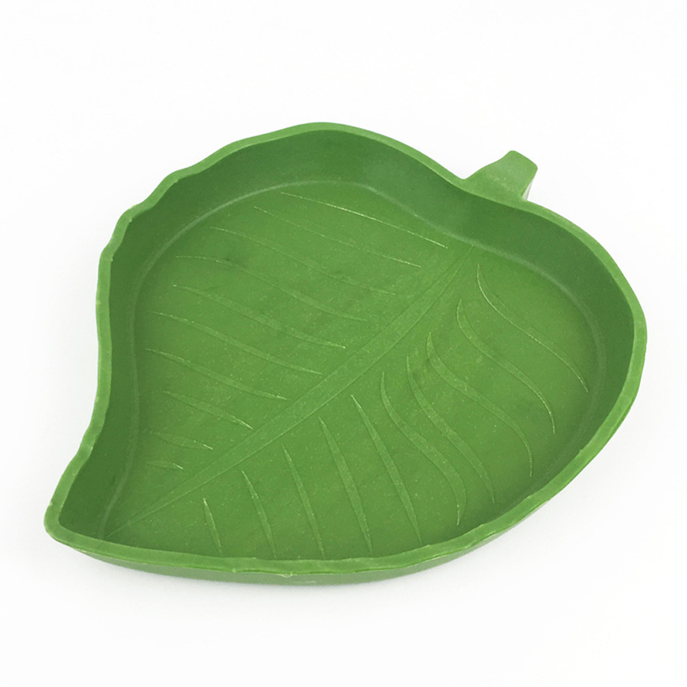 Bassin d'alimentation en plastique serpent | Fontaine à bord de courbe, fournitures pour animaux de compagnie, tortue en plastique Lizard bassin d'alimentation, bol de nourriture facile à nettoyer, mangeoire Reptiles Gecko