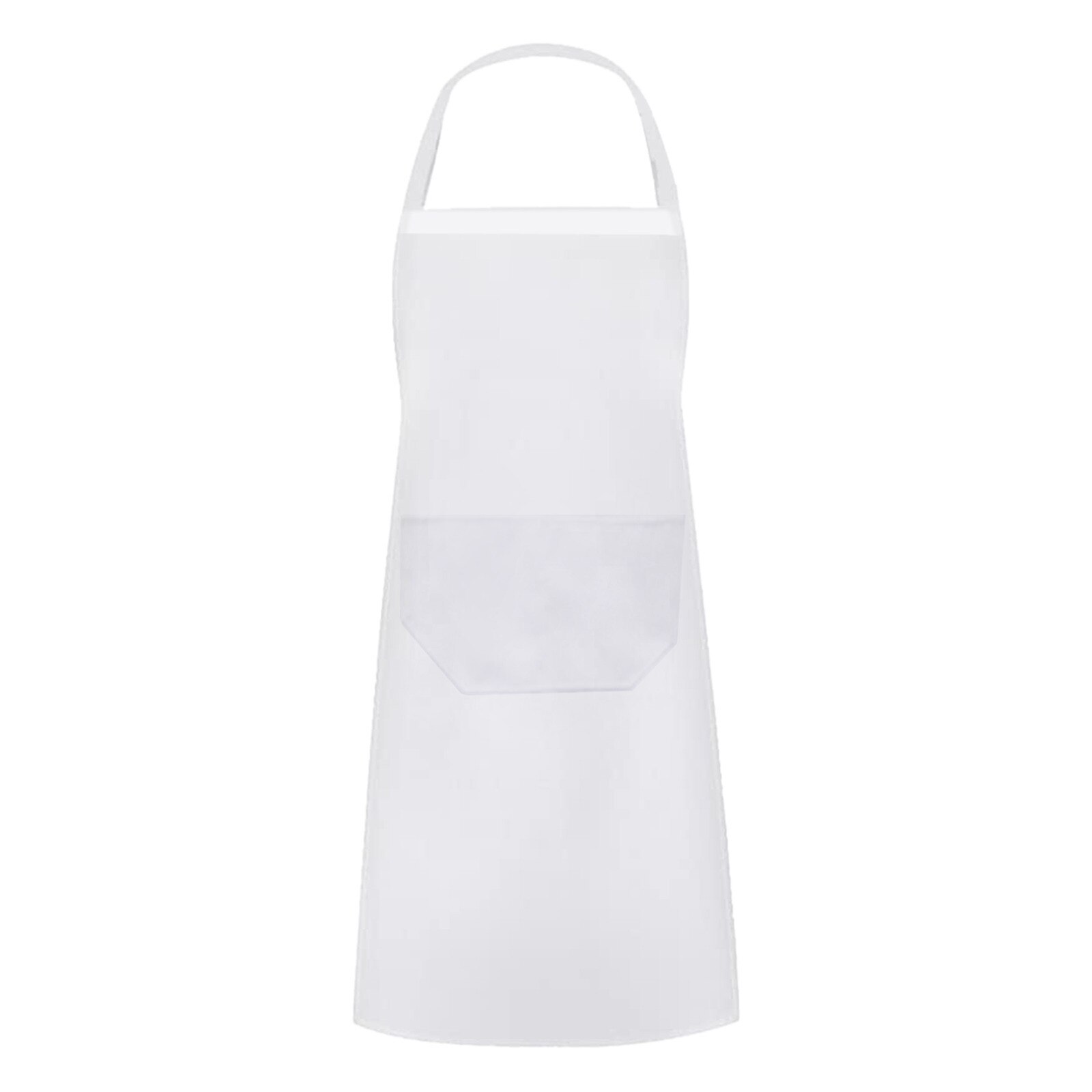 Tabliers de cuisine en pur coton blanc, 65x75cm, 28x35 pouces, accessoires de nettoyage