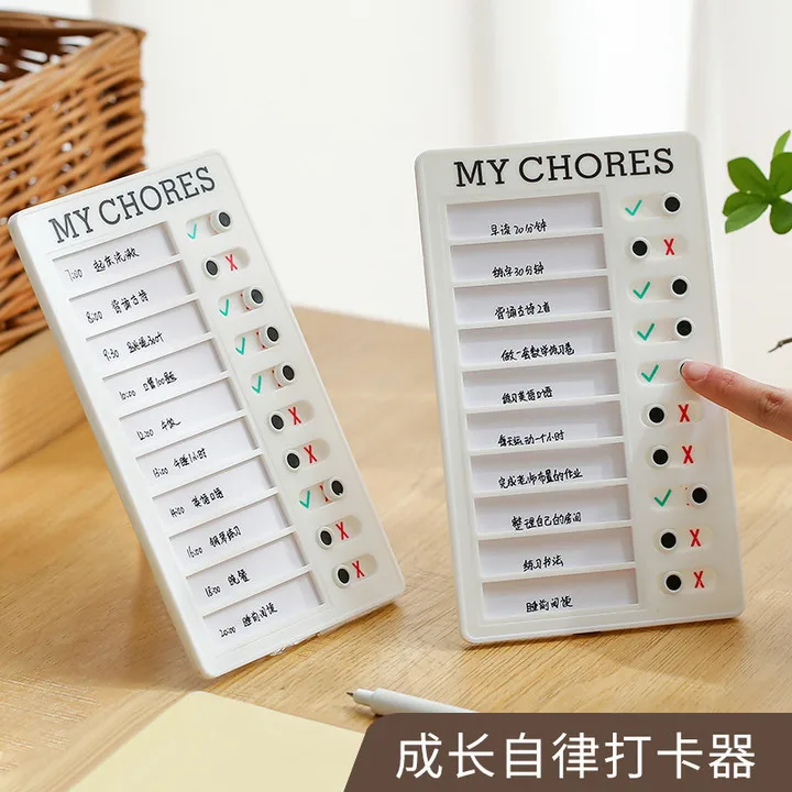 Bview Art 10 hojas en blanco de papel para hacer lista tablero de notas para adultos y niños para planificar recordatorios