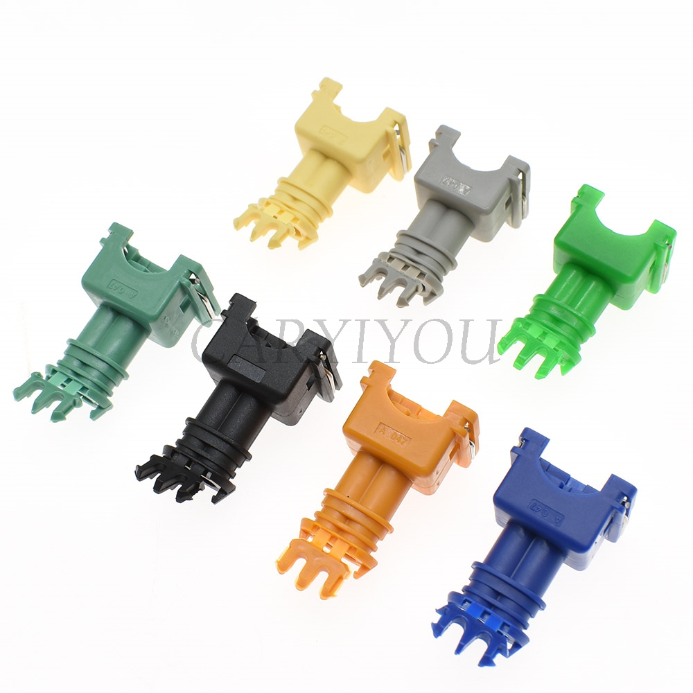 1 set 2-pins EV1 auto-brandstofinjector-stekkerconnector Junior Power Timer JPT Jetronic-kits 282189 -1 Voor auto groen blauw geel grijs