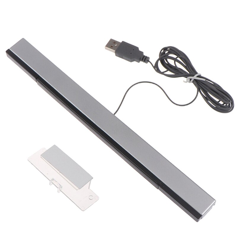 1PC Game Accessories Wii Sensor Bar Wired Receivers IR Signal Ray USB Plug Replacement for Nitendo Remote