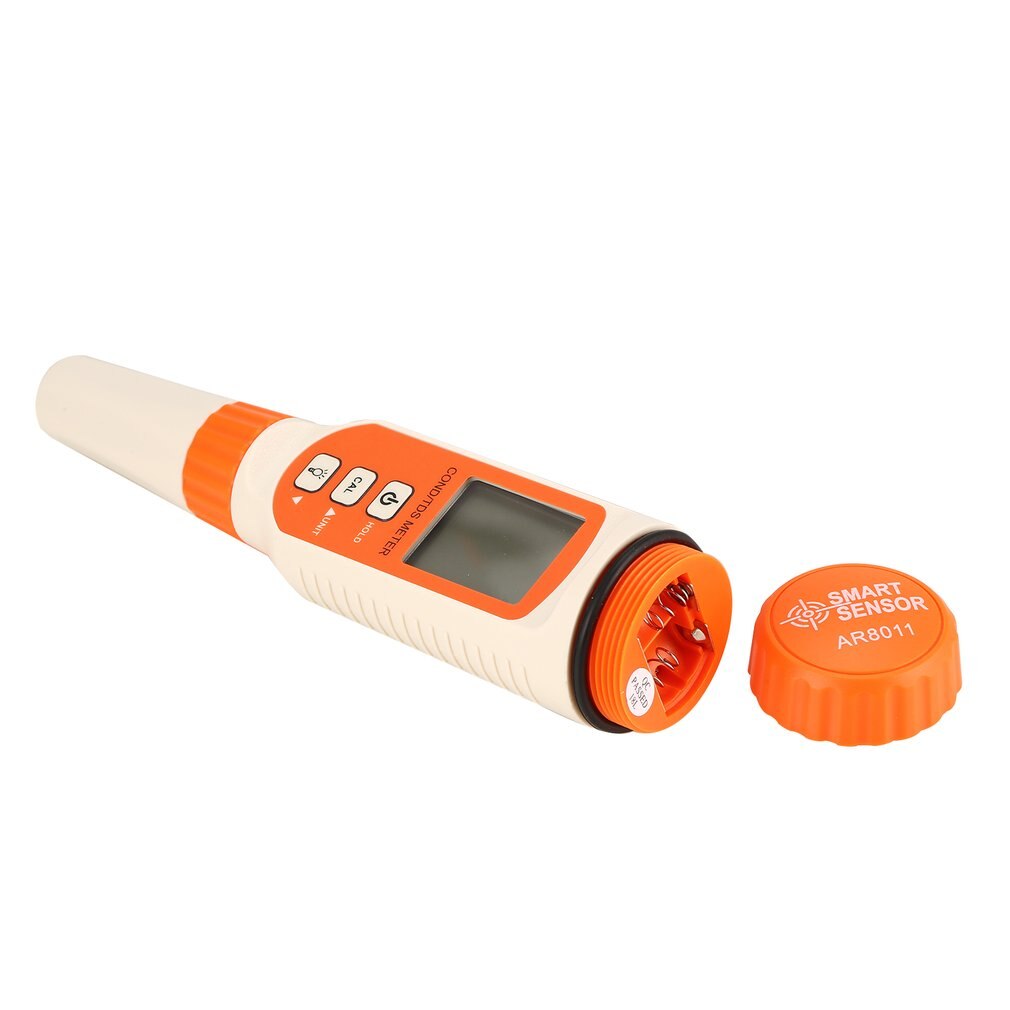 Smart Sensor 3 In 1 Water Analyzer Geleidbaarheid Monitor Digitale Lcd Backlight Ec Tds Temp Meter Aquarium Meting